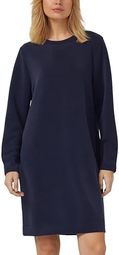 s.Oliver Kurzes Scuba-Kleid mit Faltendetail am Ärmel