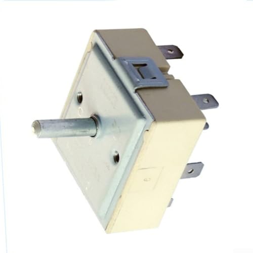 Image of Auratrove Cooker Switch Replacement Part 45A Control Socket Double Pole High-Load Appliance Isolator for Electric Stoves Wall Mounted
