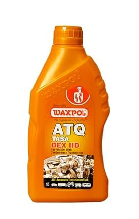 Waxpol ATQ TASA DEX IID ATF 1L (Automatic Transmisison Fluid For Vehicles with Synchromesh Transmission, Smooth Shifting & Protection)