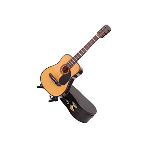 Vaguelly Mini Musical Guitar Instrument Model 1pc Mini Guitar Decoration Home Decor Birthday Present Classical Style