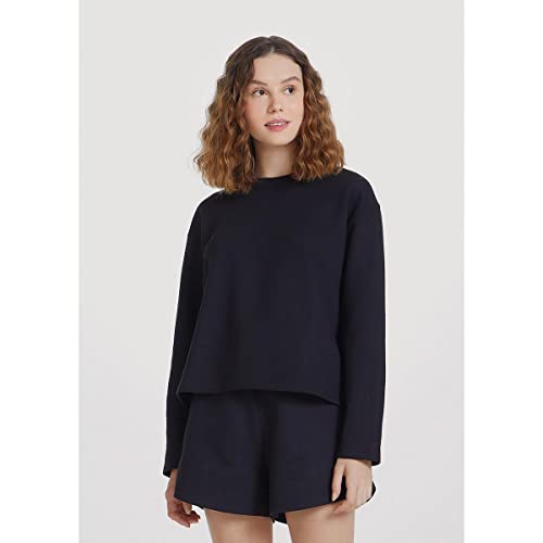 Blusão Básico Feminino Em Moletom