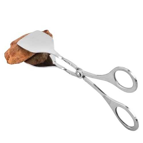 Pinces à salade, pinces à ciseaux - Pinces de cuisine polyvalentes Petites pinces de service - Pinces de service en forme de ciseaux pour gâteaux, salades, usage domestique