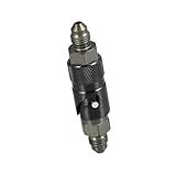 REPAIROCK AN3 3AN Car Motorcycle Quick Release Disconnect Dry Break Coupling Fitting Connector for Brake Hose Black Auto Replacement Parts