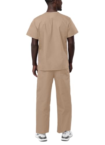 Adar Universal Unisex Scrubs - Unisex Drawstring Scrub Set