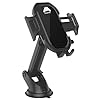 Mobitel Car Phone Holder, Universal Car Mobile Holder, 360° Adjustable Rotating Holder for Dashboard and Windshield, Fits iPhone/Samsung/All 4.0 to 7.0 inches Smartphones | Easy Button Release