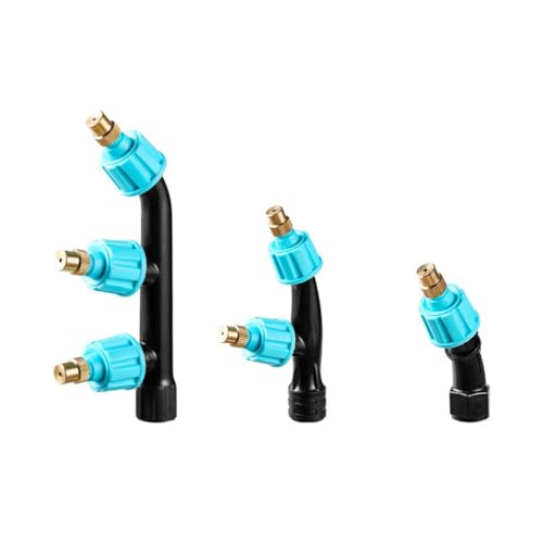 Image of HASTHIP 3Pcs Garden Sprayer Nozzle, Agricultural Sprayer Nozzles, Multi-Porous Garden Spray Pump-Outdoor Water Spray Nozzle for Plants, Gardening Sprayer Accessories