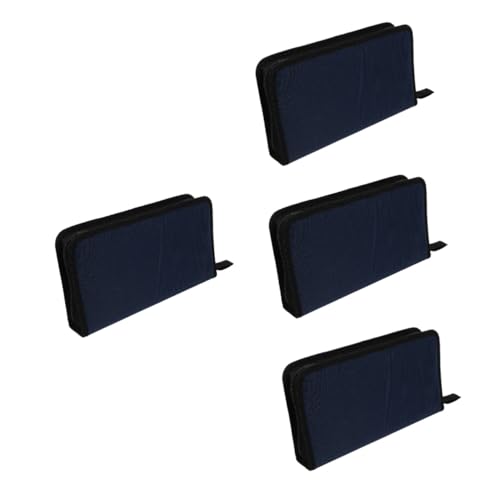NOLITOY 4 Pcs bolsa de CD de pano oxford recipientes de viagem saco de armazenamento de dvd carteira