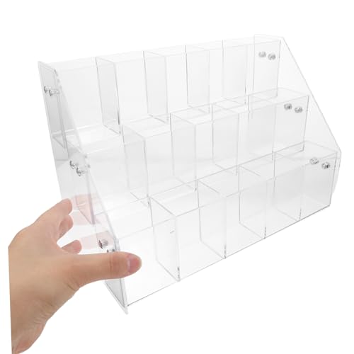 Présentoir à stylos en acrylique transparent pour bureau - 4