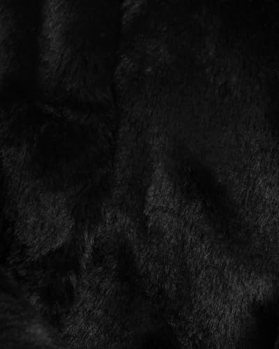 Image of BOLEROSE Girls Collared Faux Fur Bolero Jacket