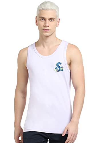 Image of Jack & Jones Men's Cotton Embroidered Slim Fit Crew Neck T-Shirt