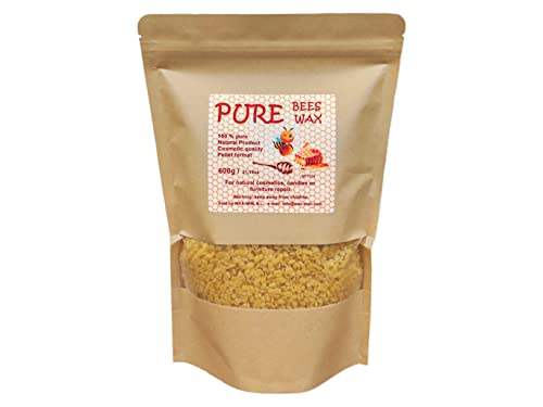 Cera de abeja pura 600g en perlas