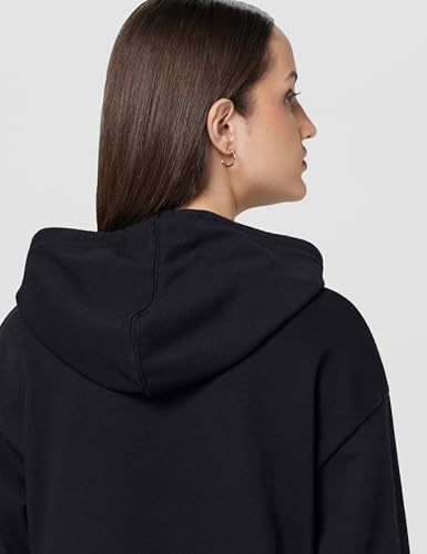 Image of Gap Women Graphic Printed Relaxed Fit Full Sleeve Hoodie