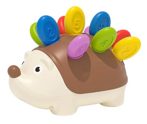 Image of Yummy Baby Products Cute Hedgehog Learning Toy, Helps Develope Motor Skills, Color Recognitions and Numbers (Classic Hedgehog)