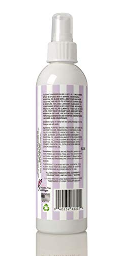 Totlogic For Kids And Toddler Detangler Hair Spray And Leave In Conditioner - Naturally Scented With Essential Oils - Lavender, 8 Oz #TOP2