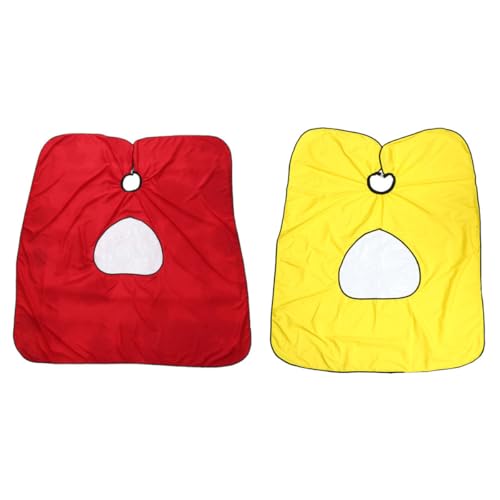 Capa de peluquería impermeable COHEALI 2 piezas multicolor