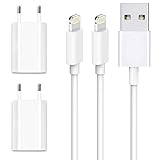 iPhone Ladekabel,USB Ladegerät und iPhone Kabel 1M 3Pack für Kabel schnell USB...