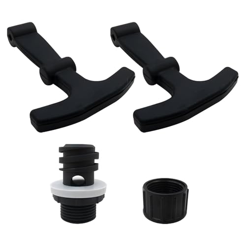 INGQI New Cooler Latch Drain Plug Combo Pack Replacement for YETI and RTIC Coolers, for 1