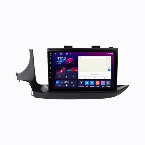 Radio Coche 2 DIN Carplay Opel Mokka X Buick Encore Pantalla Táctil Bluetooth USB