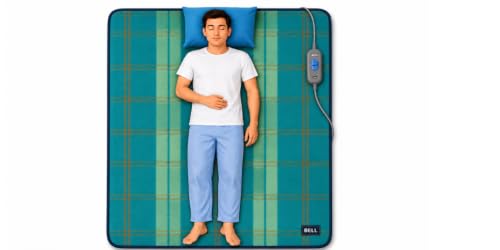 Image of Electric Blanket - Heating Bed Warmer with 4 Heat Settings. Zed Certified Electric Blanket (Single Bed)
