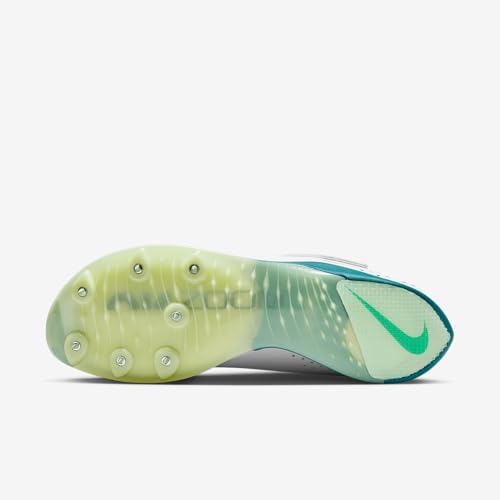 Tênis Zoom Elite Long Jump (unissex – branco/preto-laranja laser