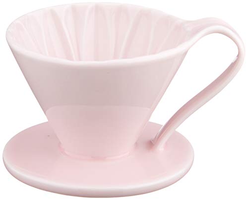 CAFEC SANYO Flower Dripper Cup1 Pink CFD-1PI