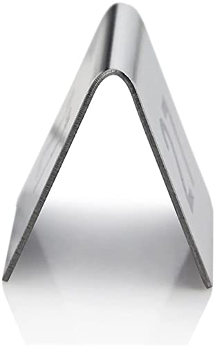 Plaque numérotée de table chic en acier inoxydable durable pour réception haut de gamme