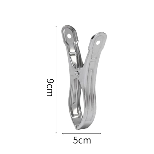 Clips de inoxidable para tender ropa interior y abrazadera de almacenamiento 3