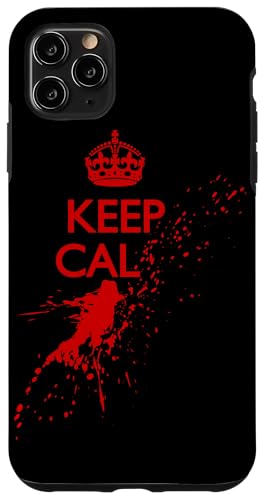 Halloween - Keep calm and .. Blood Splatter �X�}�z�P�[�X iPhone 11 Pro Max �p