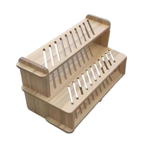 Présentoir en bois multicouche : rangez vos plaques de carrelage sans perdre de place