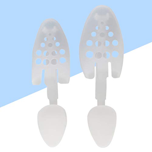 EXCEART 2 Pcs Maca AjustÃ¡vel Sapato PÃ©s Largos Expansor de Sapato de PlÃ¡stico DestacÃ¡vel Ãrvore