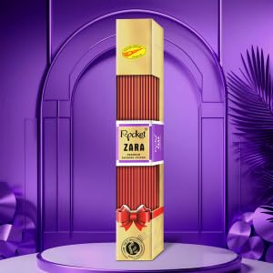 Image of Rocket Agarbatti Mix Metalize Sticks (Pack of 6)|| Best metalize Incense, Mixed Aroma,Luxurious Incense,Perfect for Pooja|