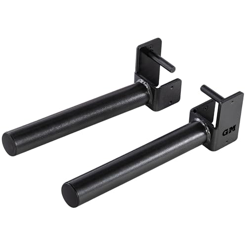 GYM MASTER GM3 Quick Release Weight Plate Storage Poles, Pair