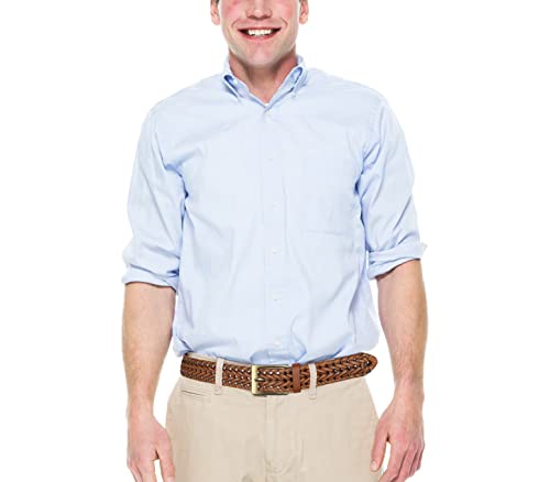 Image of Lavemi Men's Real Leather Ratchet Dress Belt with Automatic Buckle,Elegant Gift Box