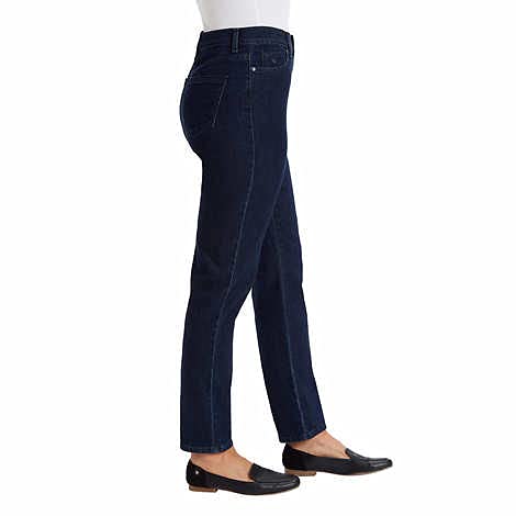 Gloria Vanderbilt Women's Size Classic Amanda High Rise Tapered Jean, Black, 16 Plus #TOP4