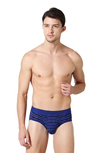 Image of Van Heusen Men Swift Dry Breathable Allover Print AIR Series Active Briefs - Available in Pack of 1 & 2