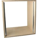 MUSIC STORE Studiorack 12 HE Birch MP roh straight - Rack da studio