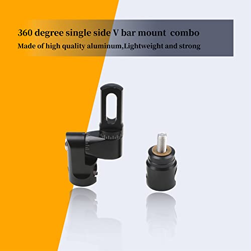 Perogen Adjustable Single Side Double Pole V Bar Bow Rod Stabilizer For Compound Bow #TOP3