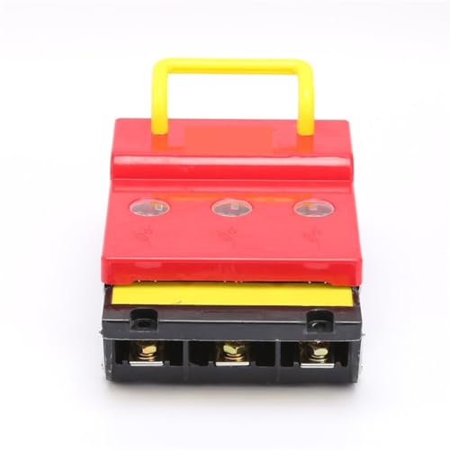Fusible aislante HR6-160A doble tiro con contactos de cobre de alta conductividad