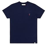 Shirt RVLT Revolution TRI T-Shirt Navy Melange GRÖSSE: M