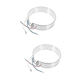 2pcs Kettle Heating Coil Water Heater Water Kettle Band Heater Thin Band Heating Element Radiator Heater Heating Element for Water Dispenser Heater Element for Electric Cooker COLLBATH