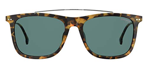 Carrera Men's CA150/S Rectangular Sunglasses, Havana Ruthenium, 55 mm
