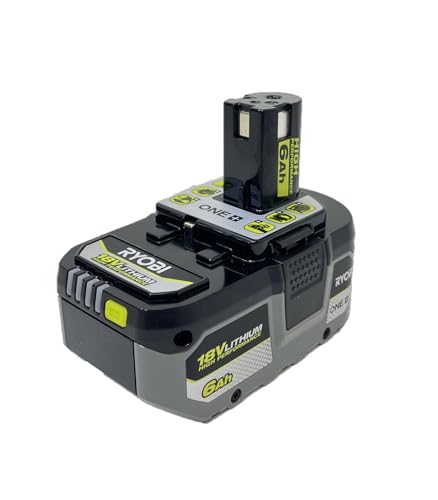 Image of Ryobi P193 18 Volt 6.0 Ah ONE+ Lithium-Ion LITHIUM+ HP High Capacity Compact Battery