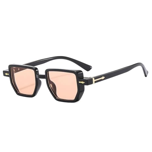 Lunettes de soleil rétro polygonales UV400 pour femmes et hommes