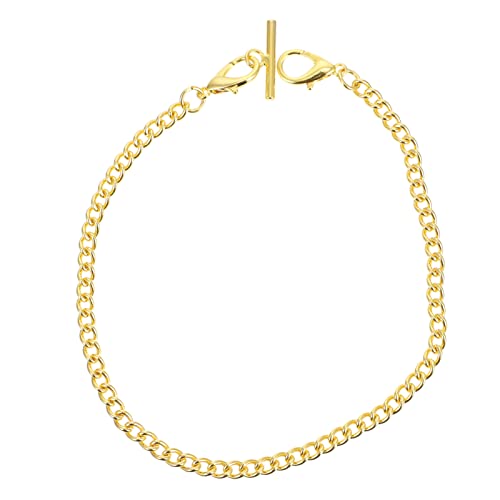 Unomor Jeans Kette Brieftasche Hosen Kette Tasche Punk- Kettenhose Schlüsselgürtel Kette Hip Hop- Steinketten für Frauen Männer Golden Cover