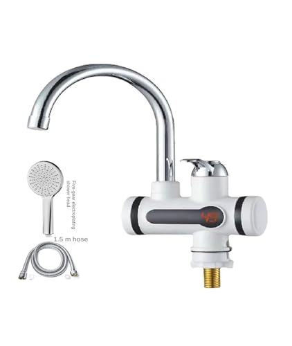 110/220 360° CX^g̎֌Lb`~j`Ax LED fBXvCV[t(Hot water tap-2)