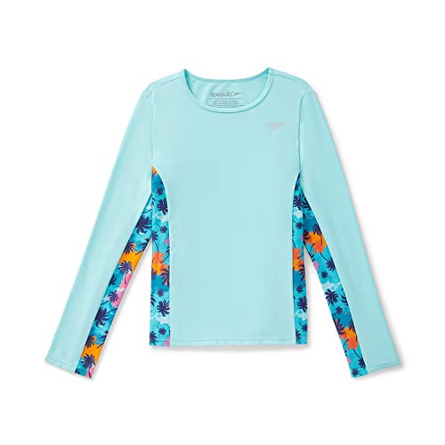 Image of Speedo Girl's Uv Swim Shirt Long Sleeve Rashguard