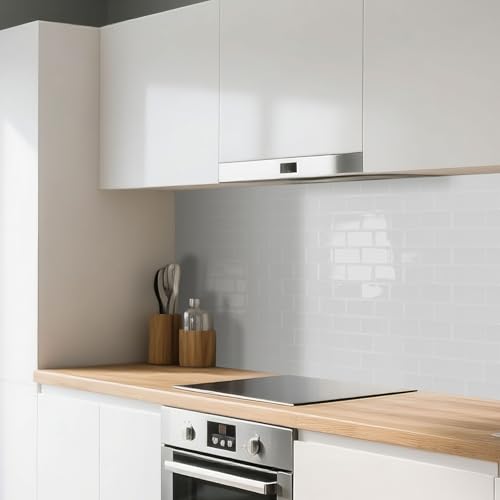 Art3d Peel and Stick Backsplash Tiles – 12"x12" White Washed Thicker Design, Self-Adhesive Wall Tile for Kitchen & Bathroom - Image 3