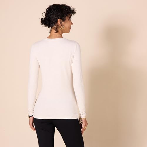 Amazon Essentials Womens Regular-Fit Long-Sleeve Crewneck T-Shirt (Available in Plus Size) - Image 4