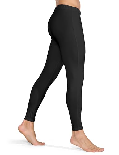 ZUTY 3 Pack Men's Thermal Underwear Bottom Fleece Lined Pant Long Johns Leggings for Men Base Layer for Cold Weather4