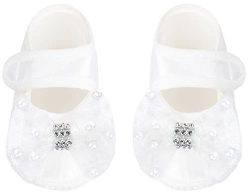 Taffy Baby Girl Christening Baptism Embroidered Dress Gown 6 Piece Deluxe Set 0-3 Months, White #TOP4